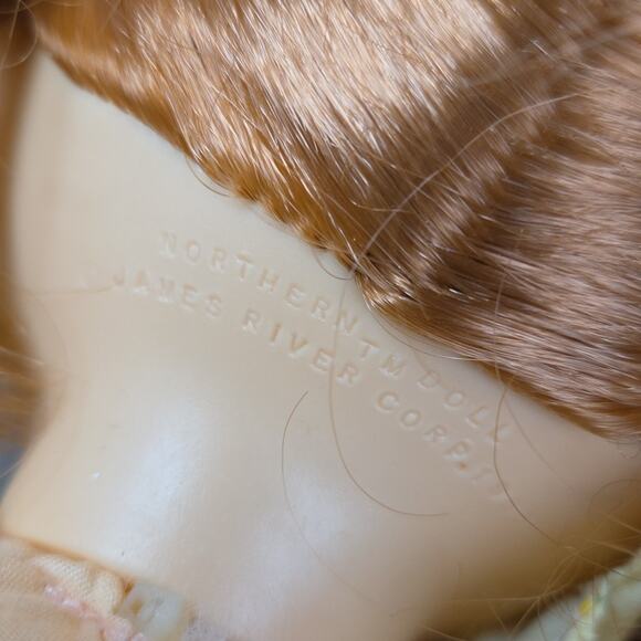 Northern Tissue Doll 1988 Red Hair Brown Eyes Freckles 16 Inch James River - Picture 8 of 13